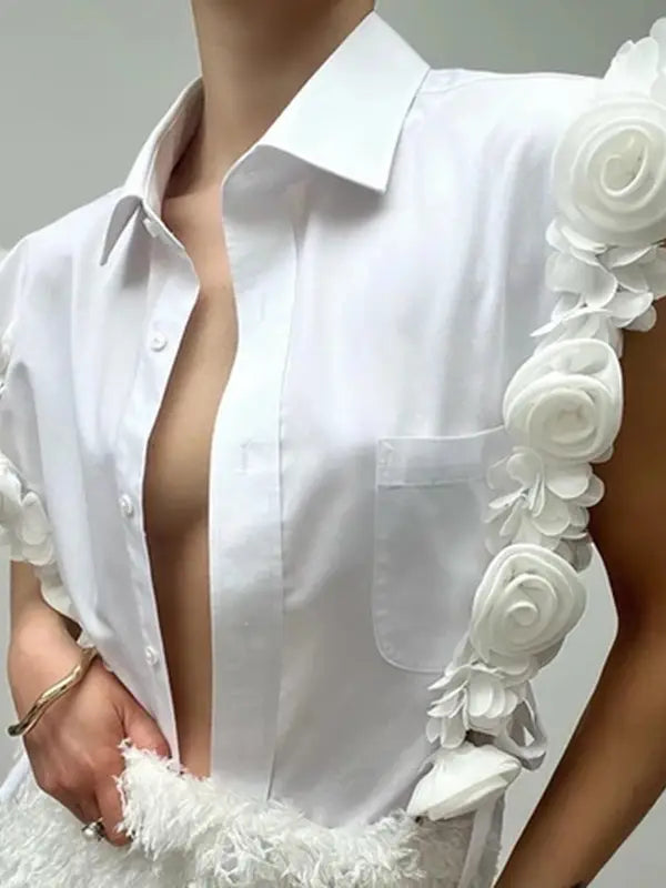 white Summer Top