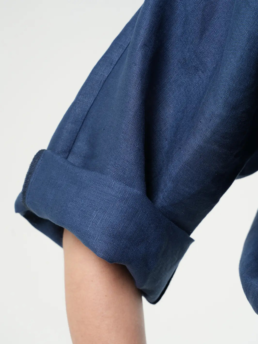 Maxi Linen Shirt Dress