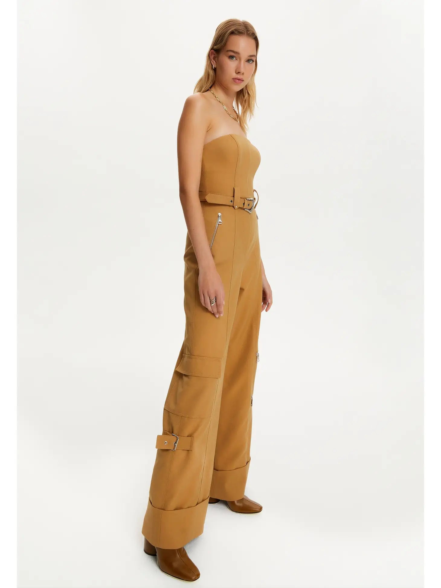 Strapless Jumpsuit
