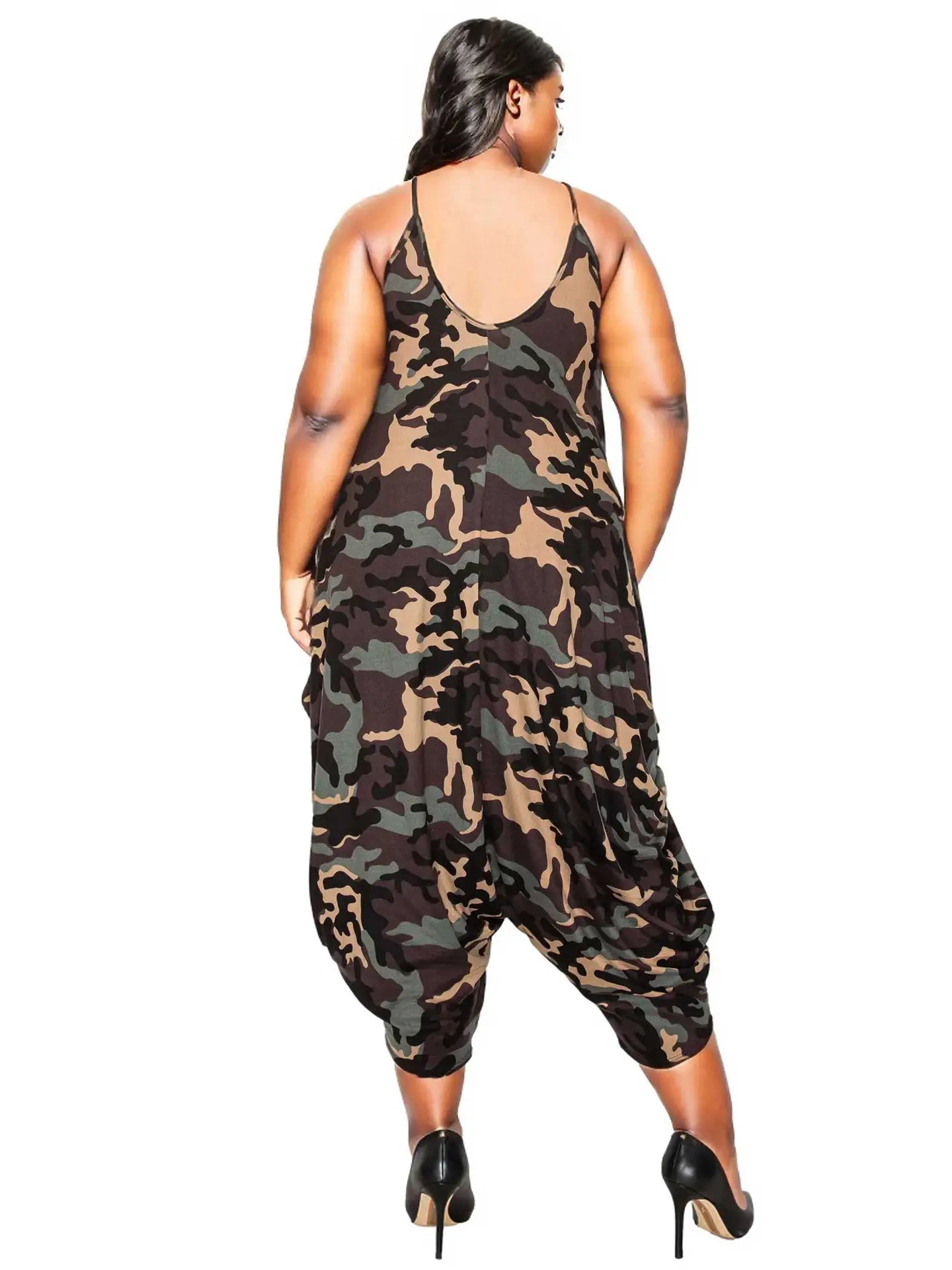 Harem Pocket Jumpsuit