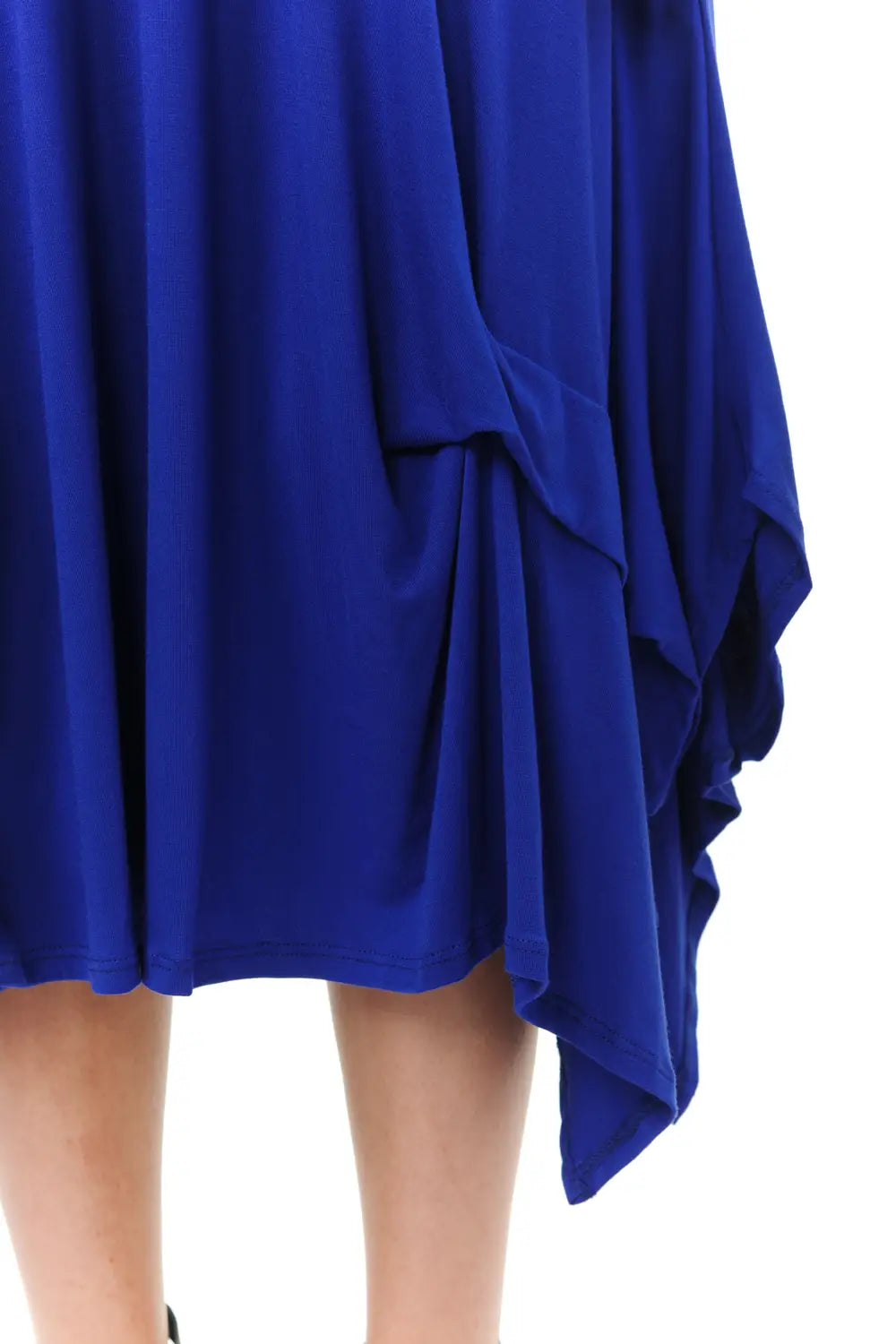 Handkerchief Midi Dress with Pockets