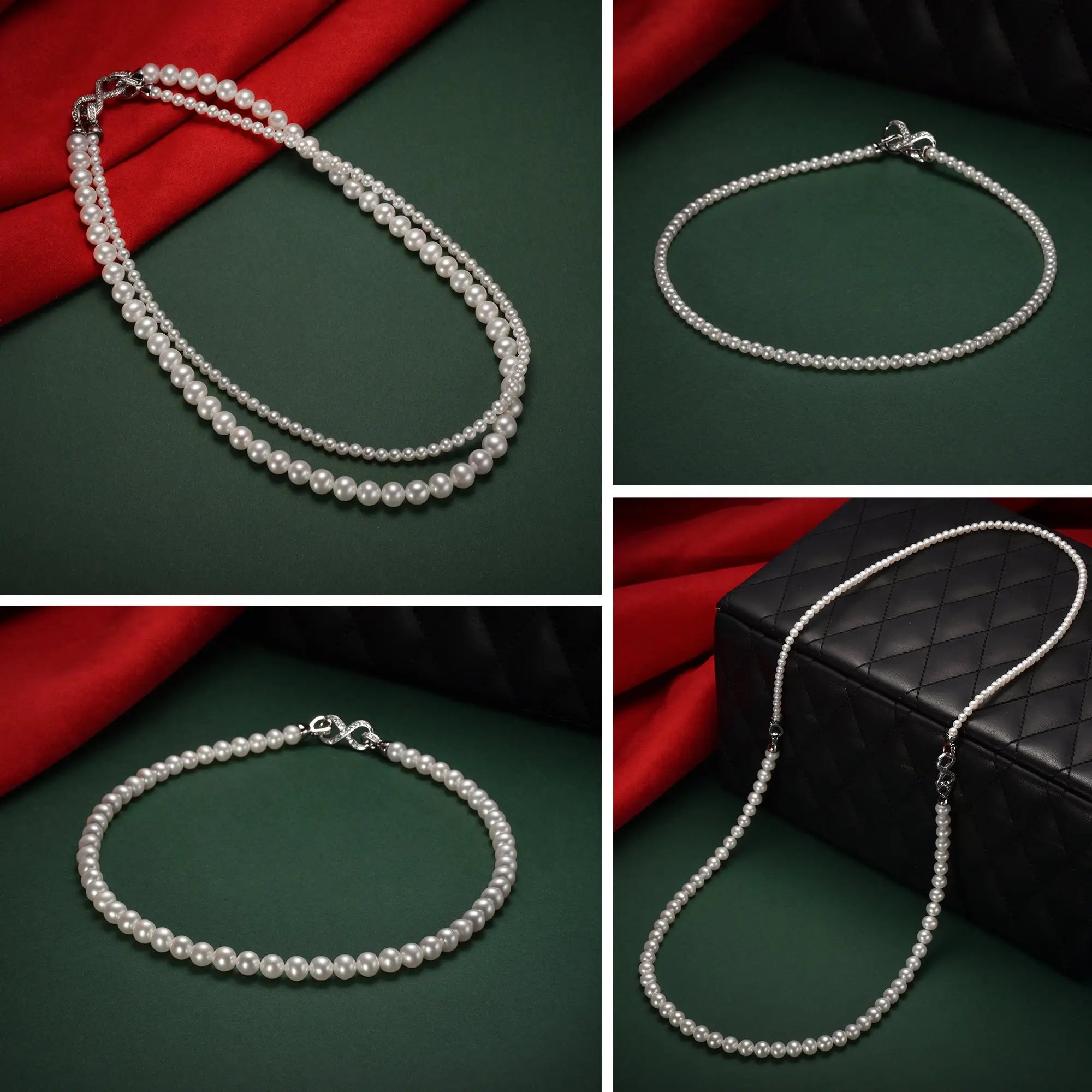 Unbounded Love 5-in-1 Timeless Pearl Necklace