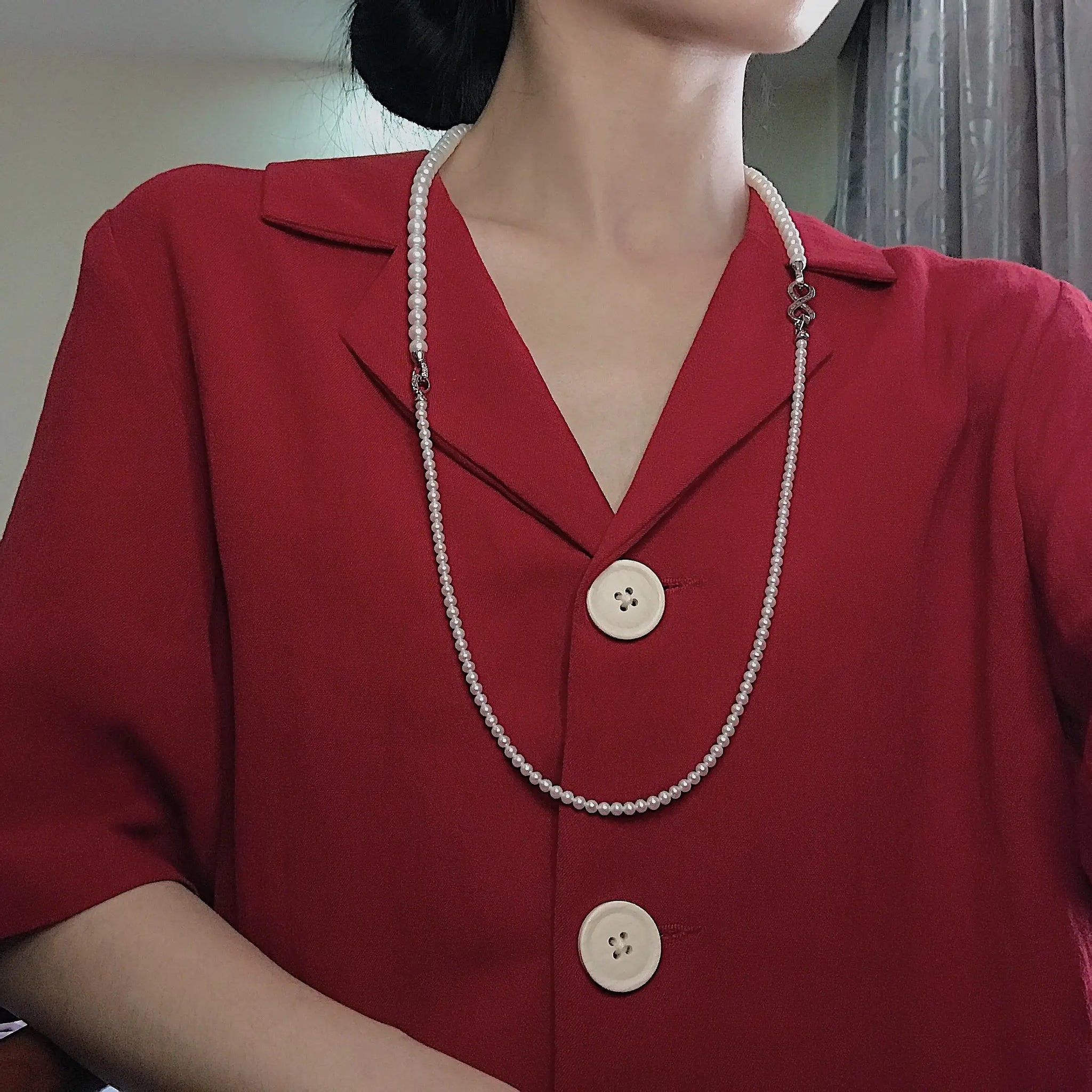 Unbounded Love 5-in-1 Timeless Pearl Necklace