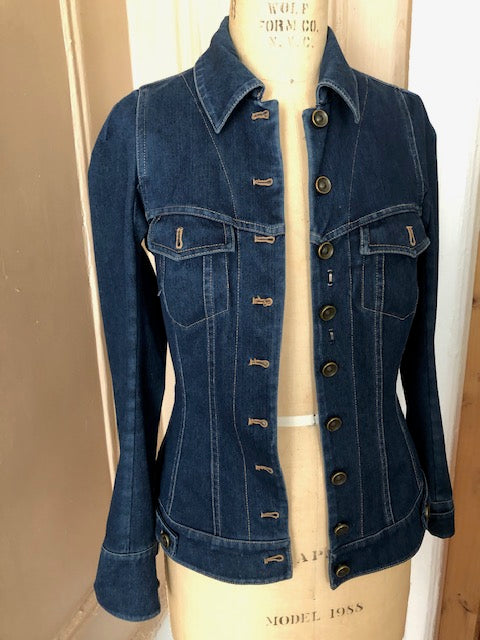 DISTRESSED DENIM SHIRT JACKET ( DESIGN YOUR OWN DENIM JACKET )
