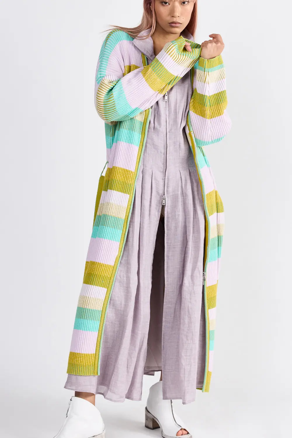 Éclair Maxi Cardigan