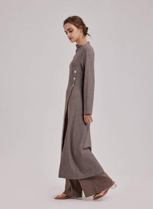 Side Split Knit Tunic