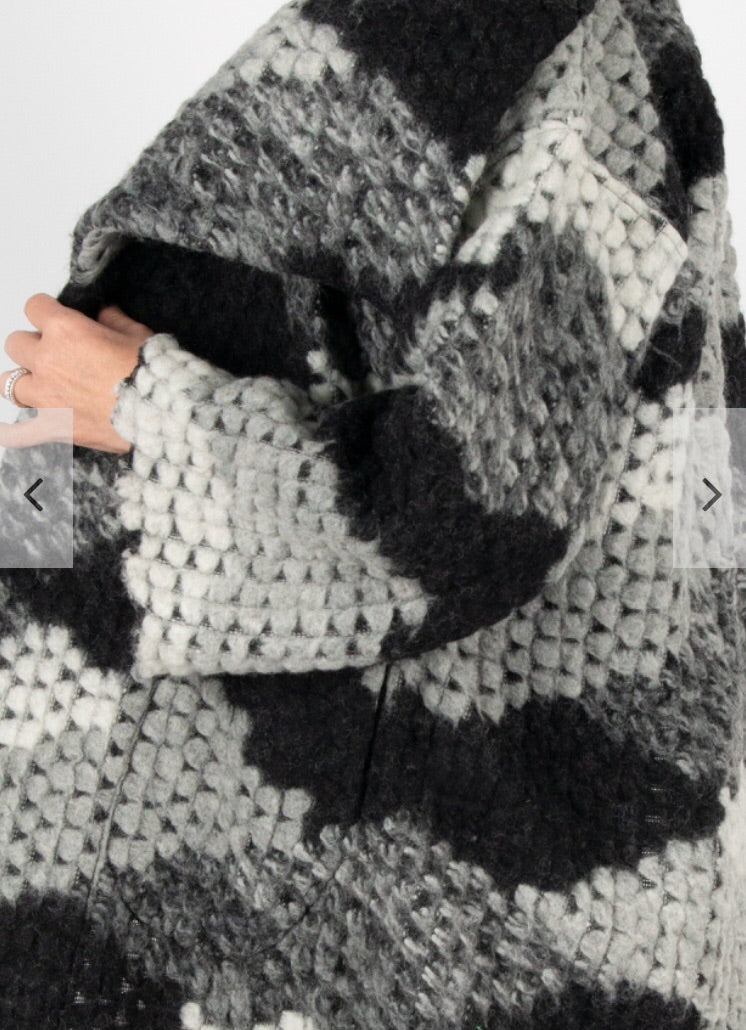Wool Winter Coat, Winter Cardigan.