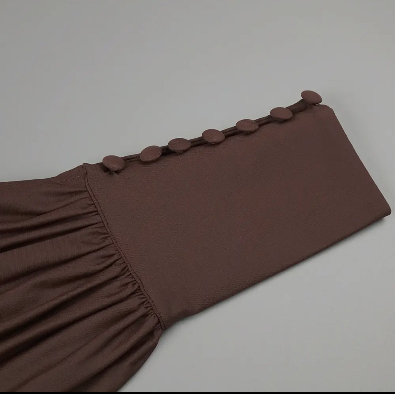 Gathered Waist Maxi Dress