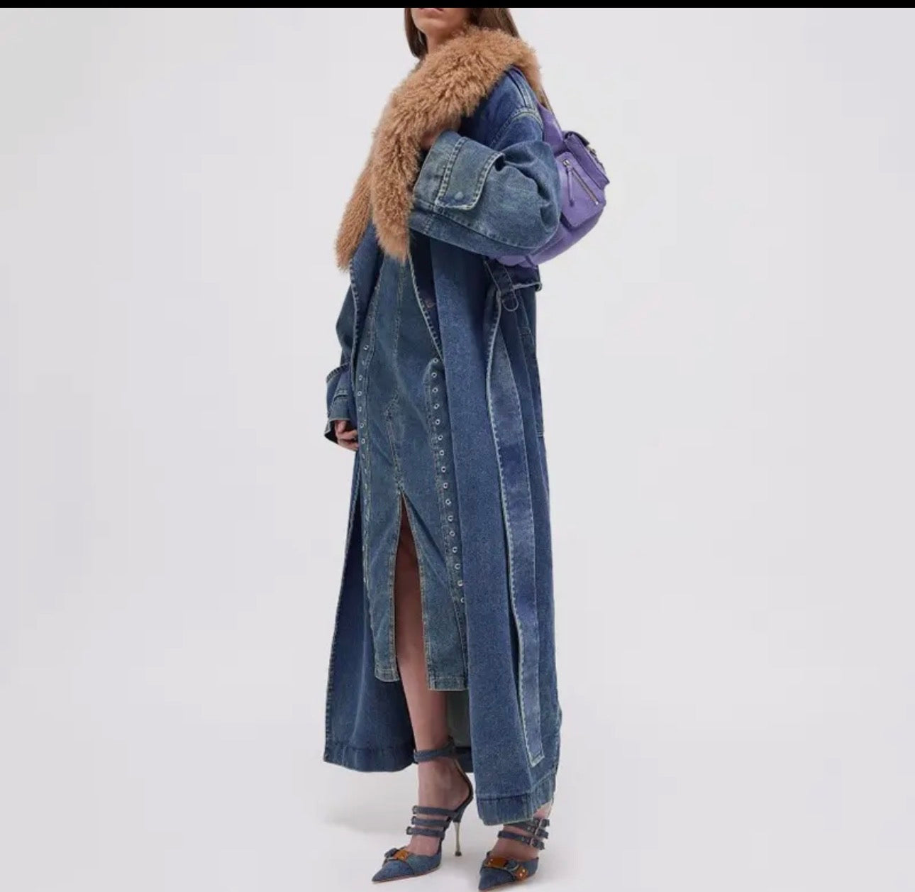 Denim Long Jacket