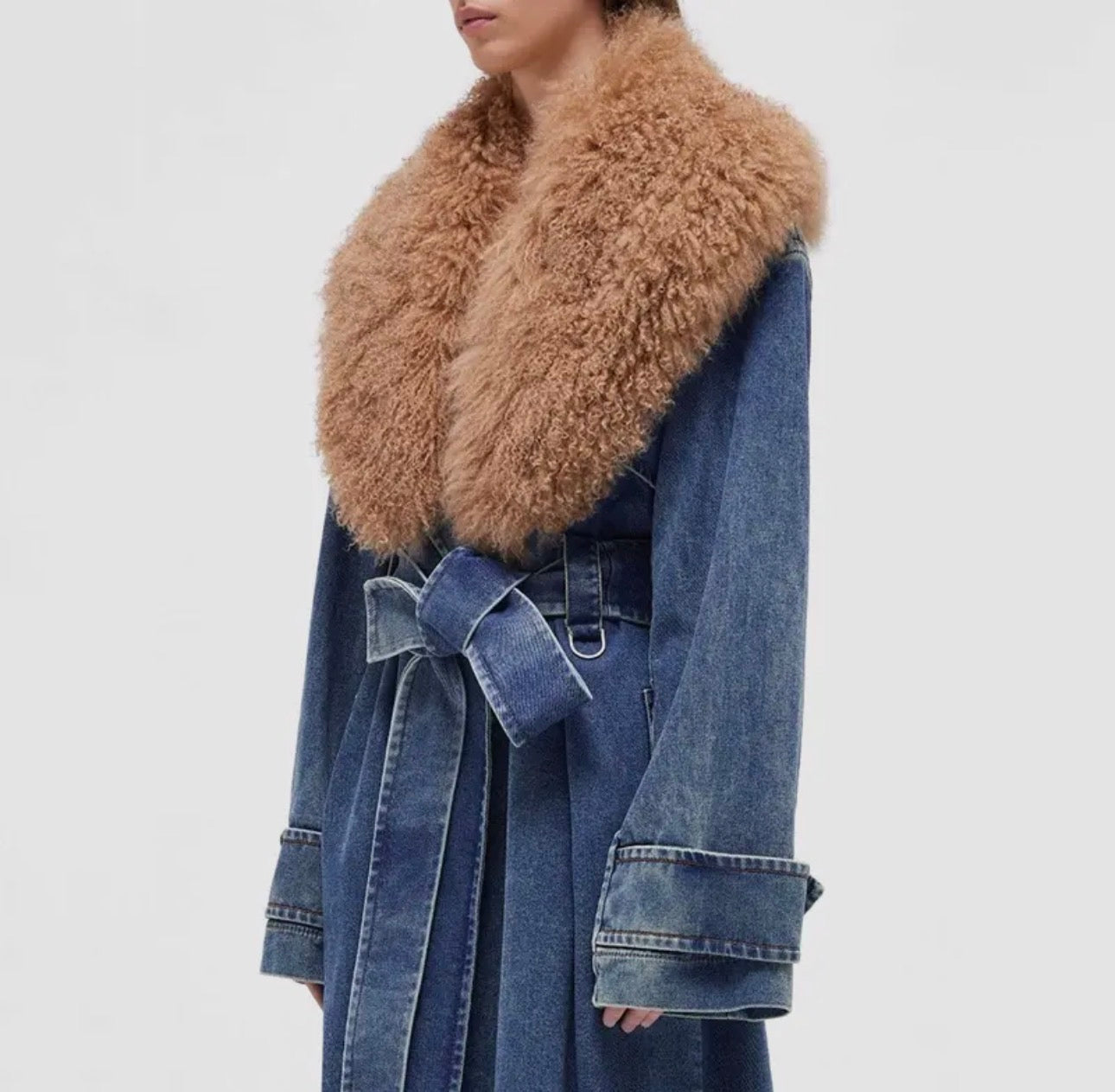 Denim Long Jacket
