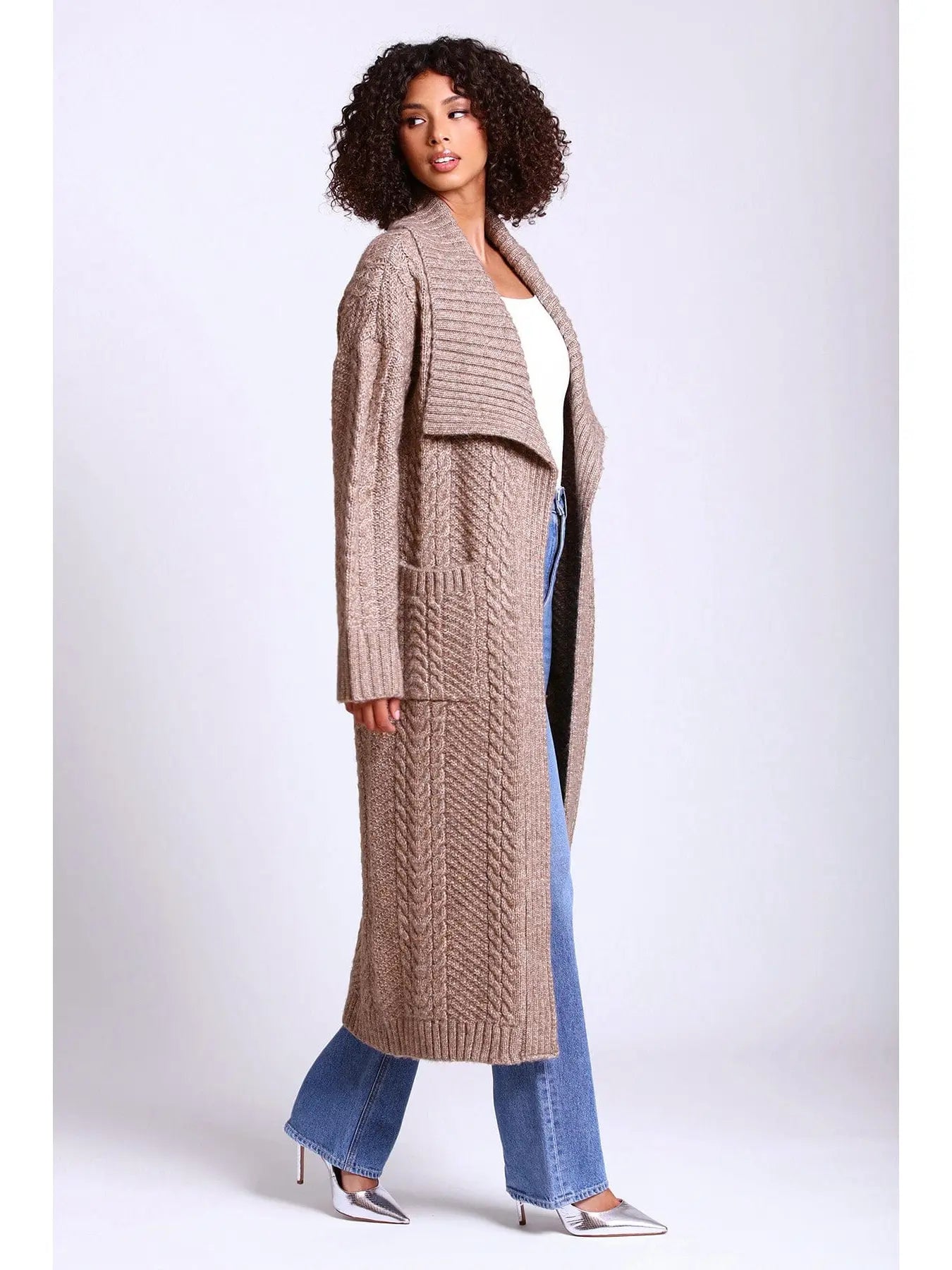 Knit coatigan 2025