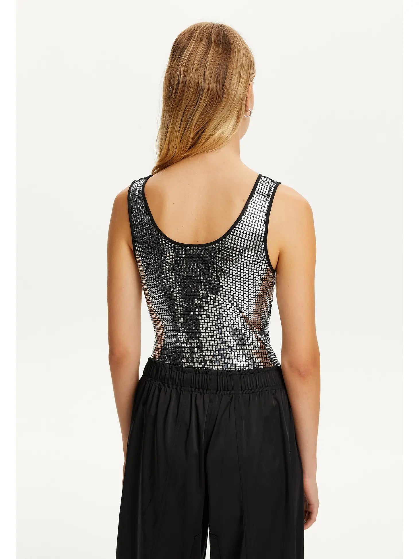Metallic Jersey Bodysuit