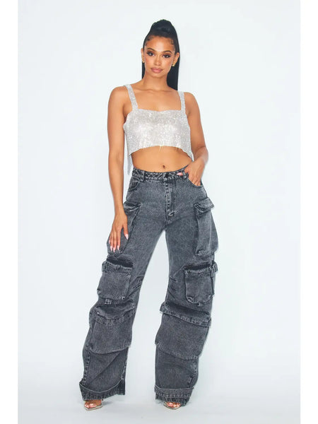 Oversize Cargo Jeans
