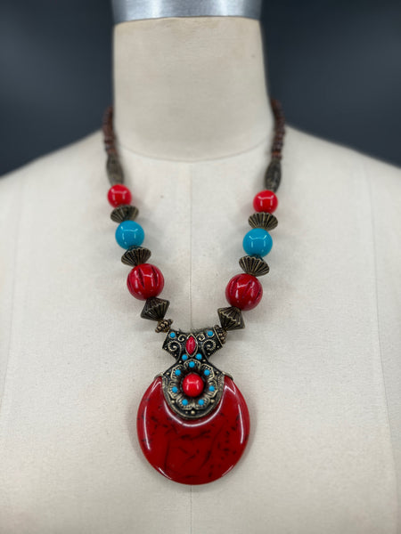 Red wonder necklace
