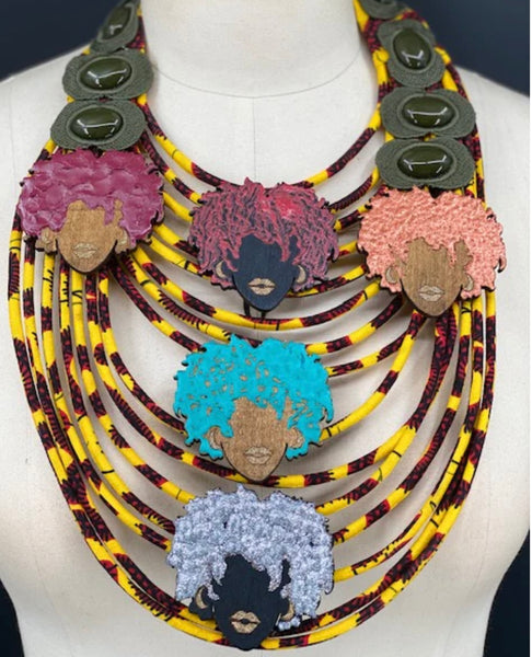 Painted Afro