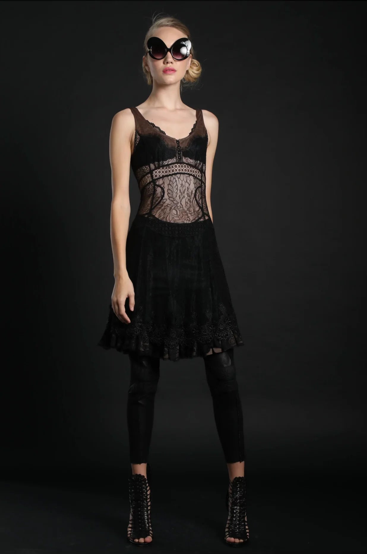 Chantilly Lace Slip Dress