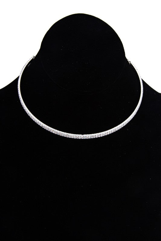 Double Layer Choker Necklace