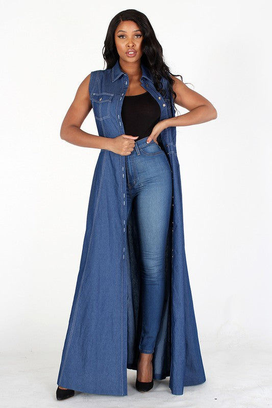 Jeans maxi dress Clearance