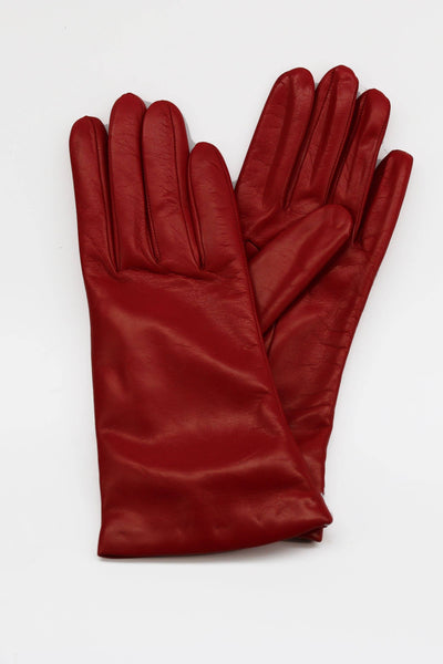 Leather Gloves With Cashmere Lining
