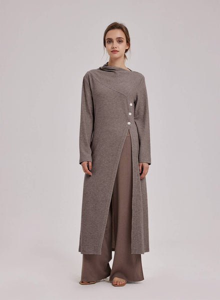Side Split Knit Tunic