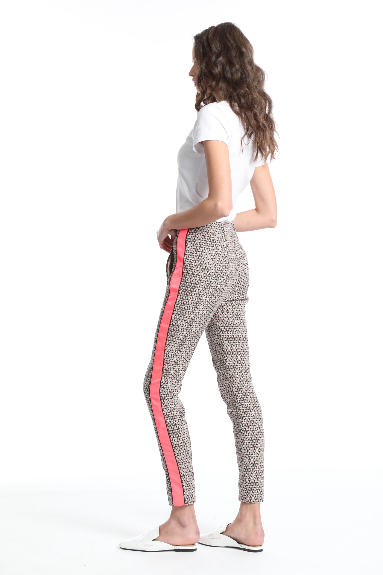 Neon Racer Stripe Pant