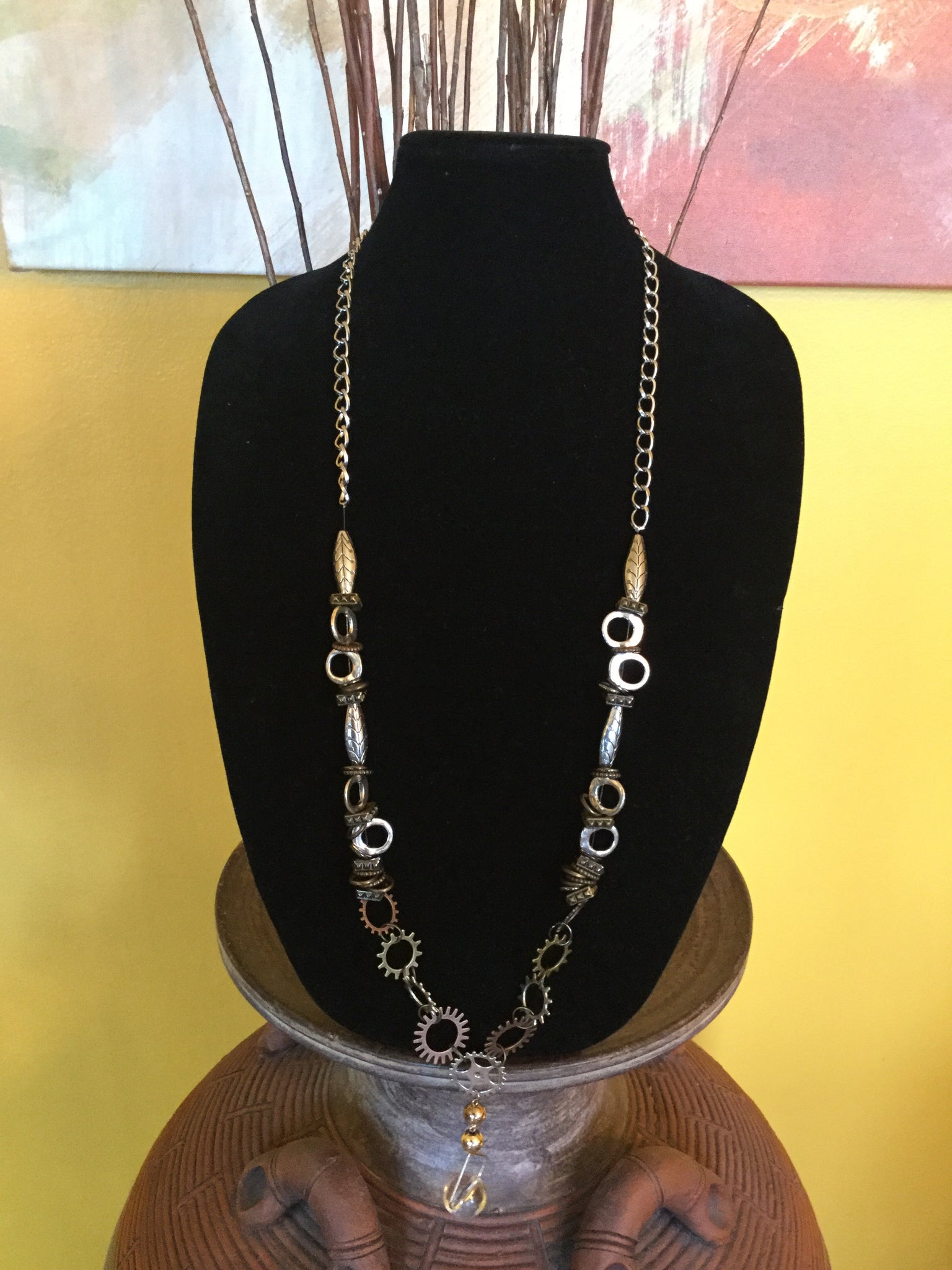 Steam Gears Necklace.