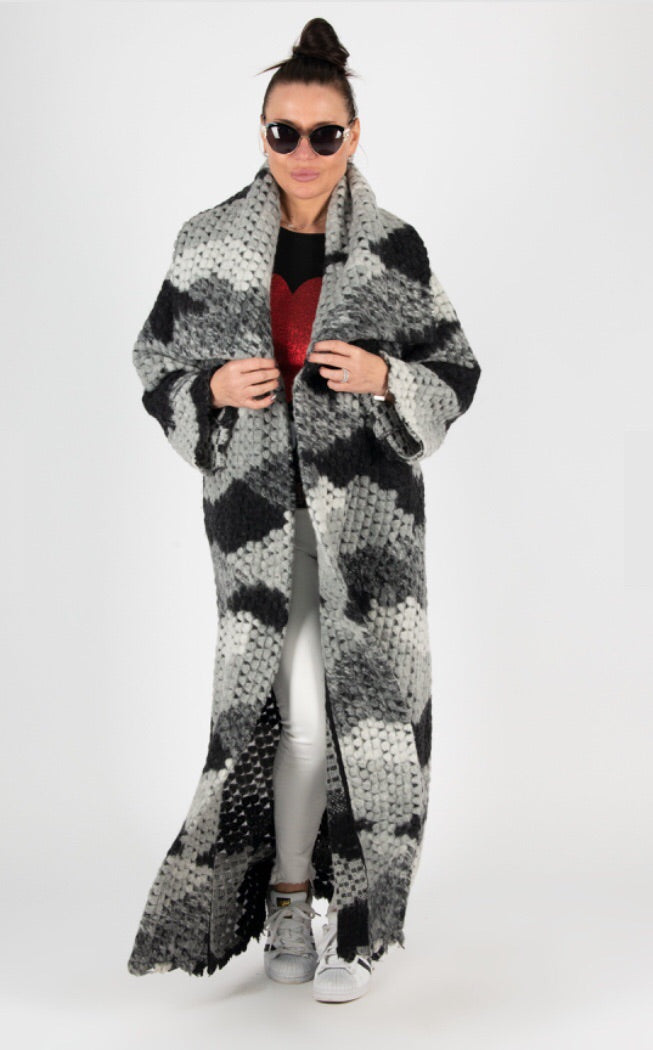 Wool Winter Coat, Winter Cardigan.